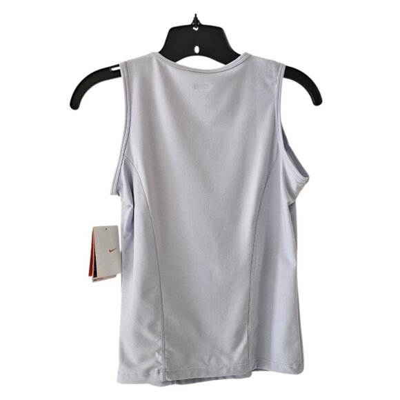 Nike Women's Dri-Fit V-Neck Sleeveless Tank Top | NWT | Small | Light Blue - Picture 4 of 12
